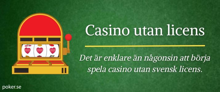 Upptäck världen av casino utan svensk licens med 44 Upptäck världen av casino utan svensk licens med 44